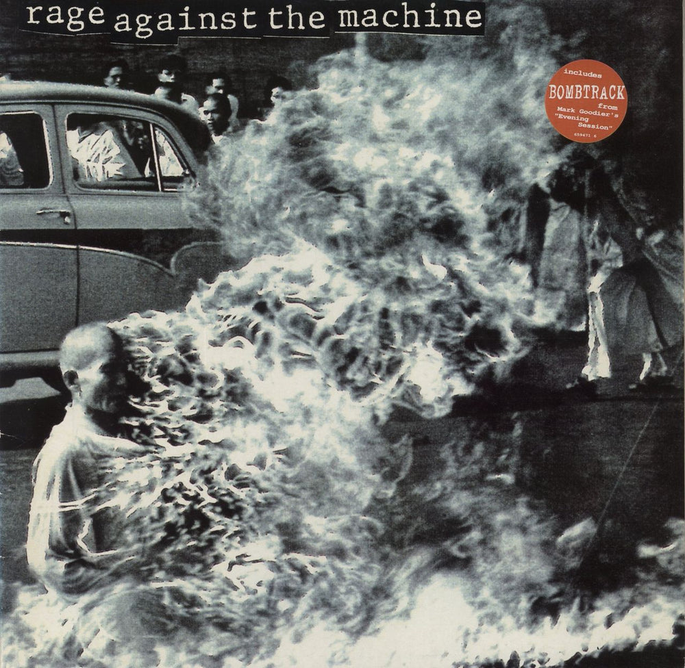 Rage Against The Machine Rage Against The Machine - Hype Stickered - EX Dutch vinyl LP album (LP record) 4722241