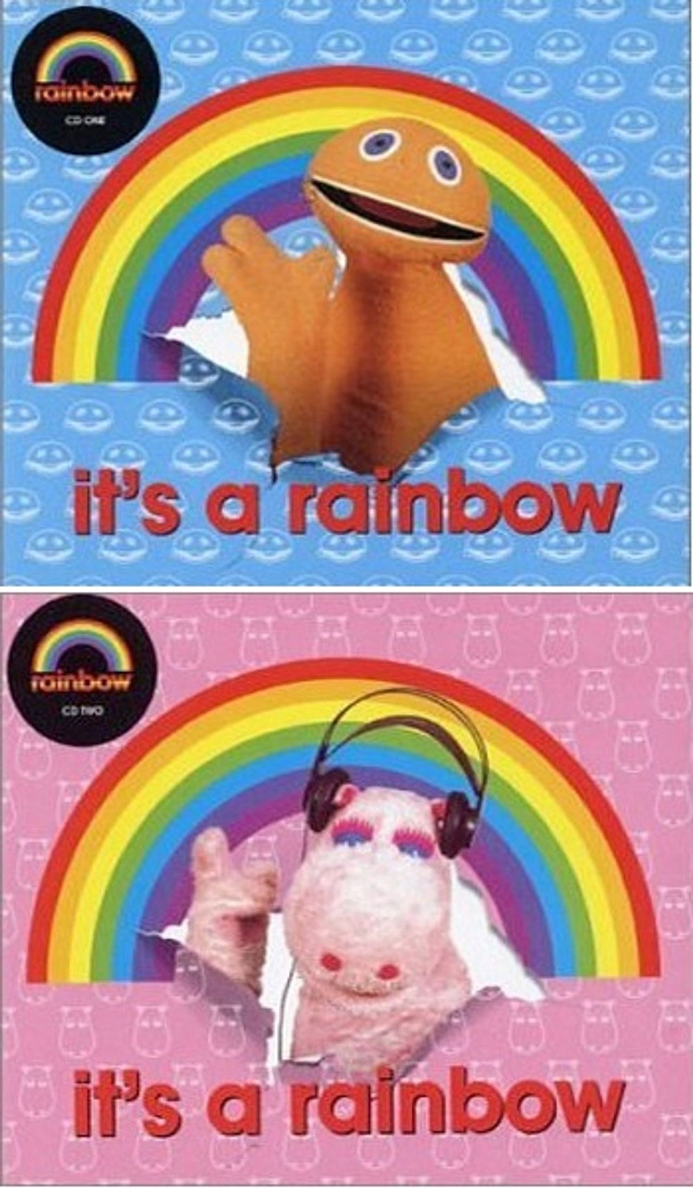 Rainbow [George & Zippy] It's A Rainbow UK 2-CD single set (Double CD single) ZIPPCD001/X