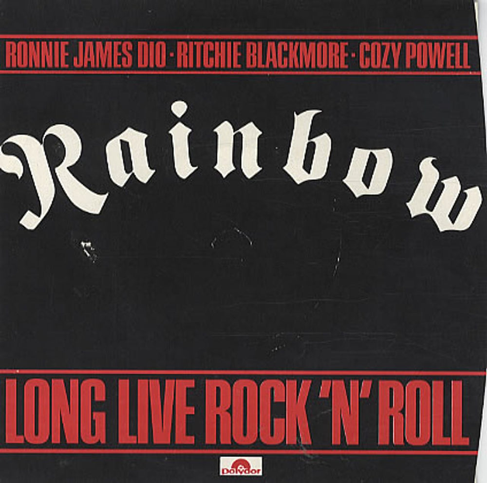 Rainbow Long Live Rock N Roll + Sleeve UK 7" vinyl single (7 inch record / 45) 2066913