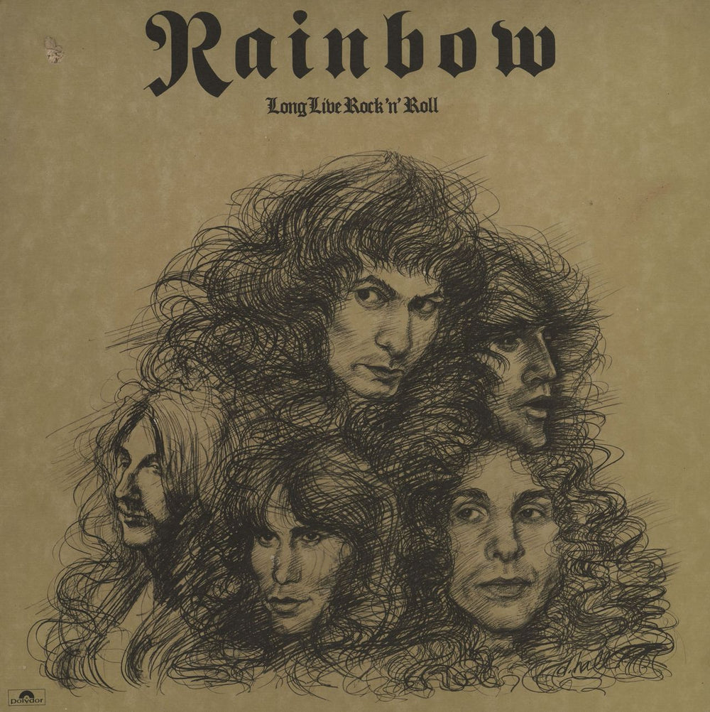 Rainbow Long Live Rock 'N' Roll  UK vinyl LP album (LP record) POLD5002