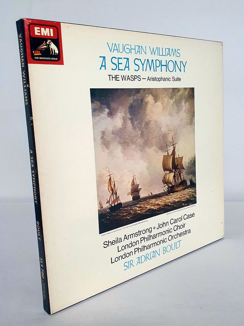 Ralph Vaughan Williams A Sea Symphony - b&w stamp UK Vinyl Box Set SLS780