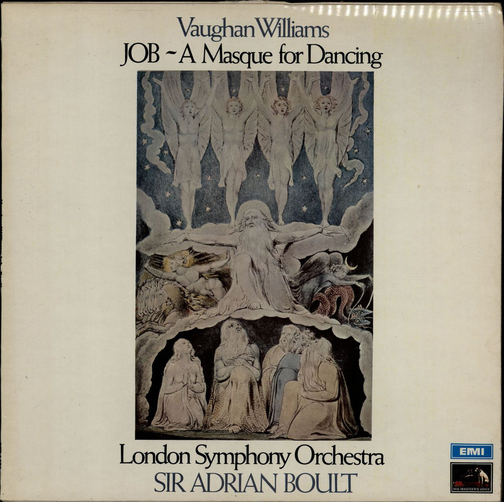 Ralph Vaughan Williams Job - A Masque for Dancing UK vinyl LP album (LP record) ASD2673