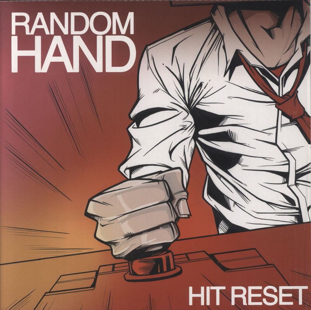 Random Hand Hit Reset - Red Vinyl UK vinyl LP album (LP record) UXB0029LP