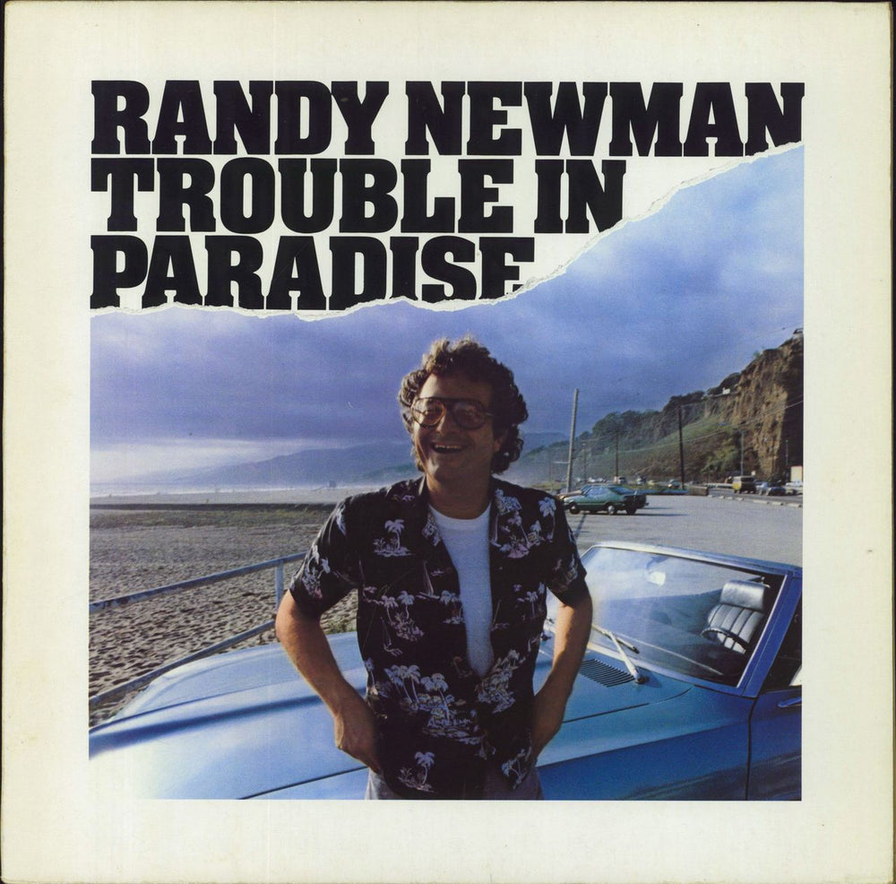 Randy Newman Trouble In Paradise German vinyl LP album (LP record) 92.3755-1