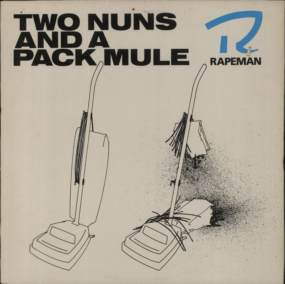 Rapeman Two Nuns And A Pack Mule Canadian vinyl LP album (LP record) T&GLP#36