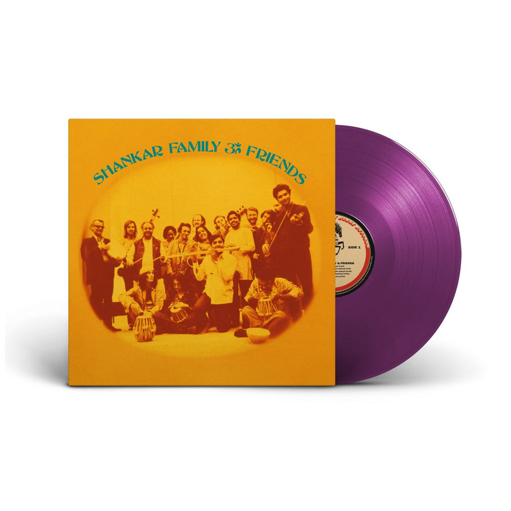 Ravi Shankar Shankar Family & Friends - Orchid Purple Vinyl - Sealed Canadian vinyl LP album (LP record) DH0010