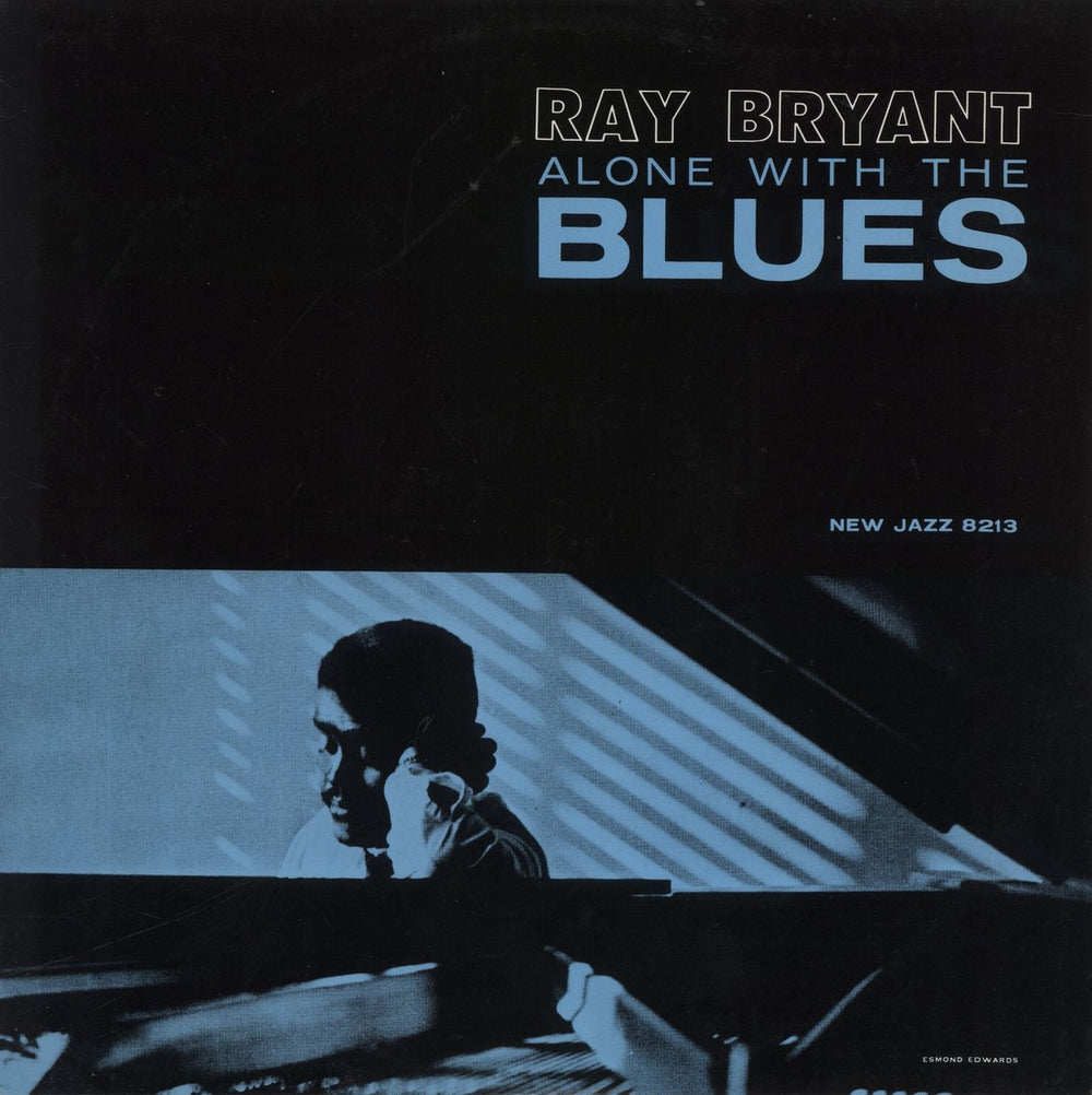 Ray Bryant Alone With The Blues UK vinyl LP album (LP record) OJC-249