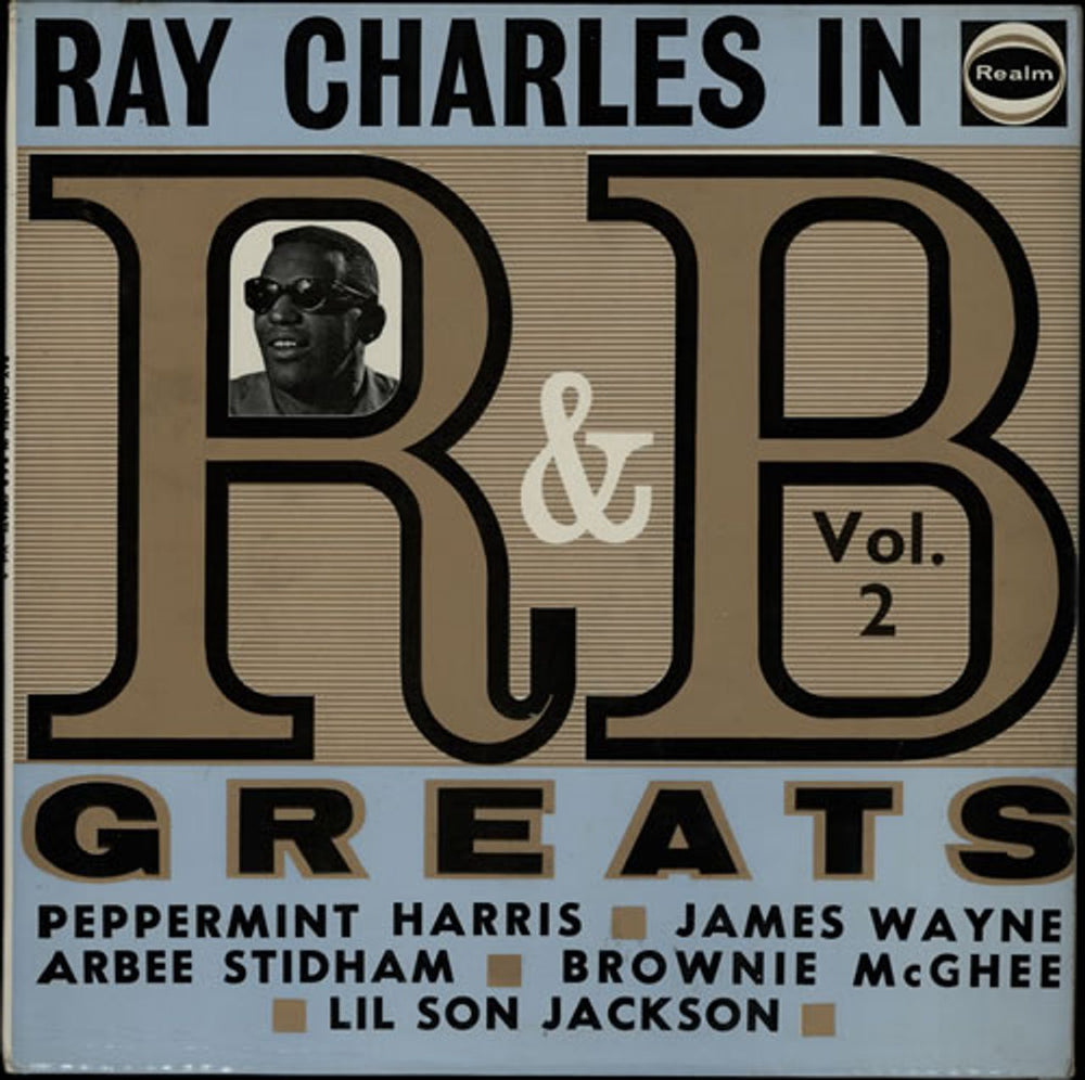 Ray Charles R&B Greats Volumes 1 & 2 UK 2-LP vinyl record set (Double LP Album) RYH2LRB566293