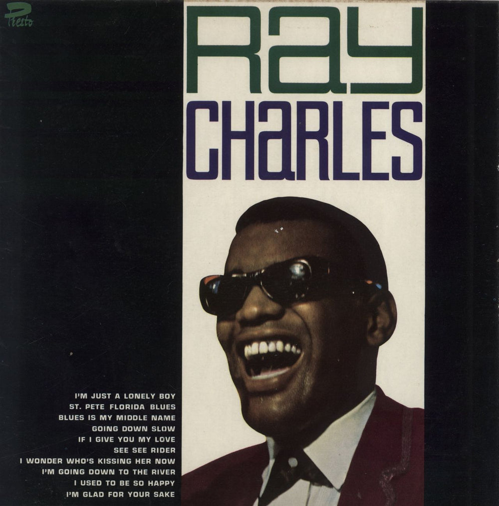 Ray Charles Ray Charles UK vinyl LP album (LP record) PRE684