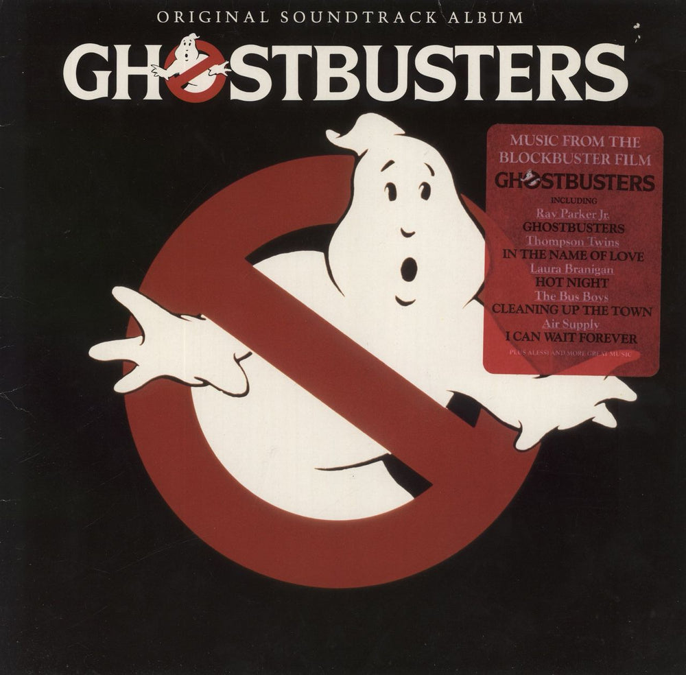 Ray Parker Jr Ghostbusters - stickered p/s German vinyl LP album (LP record) 206559