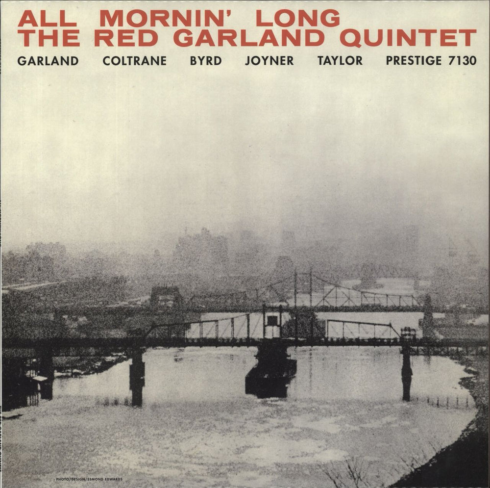 Red Garland All Mornin' Long - 180gm US vinyl LP album (LP record) APRJ7130