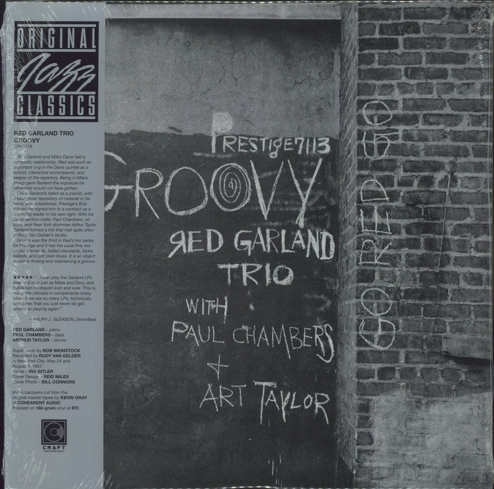 Red Garland Groovy - 180g - Sealed UK vinyl LP album (LP record) CR00719