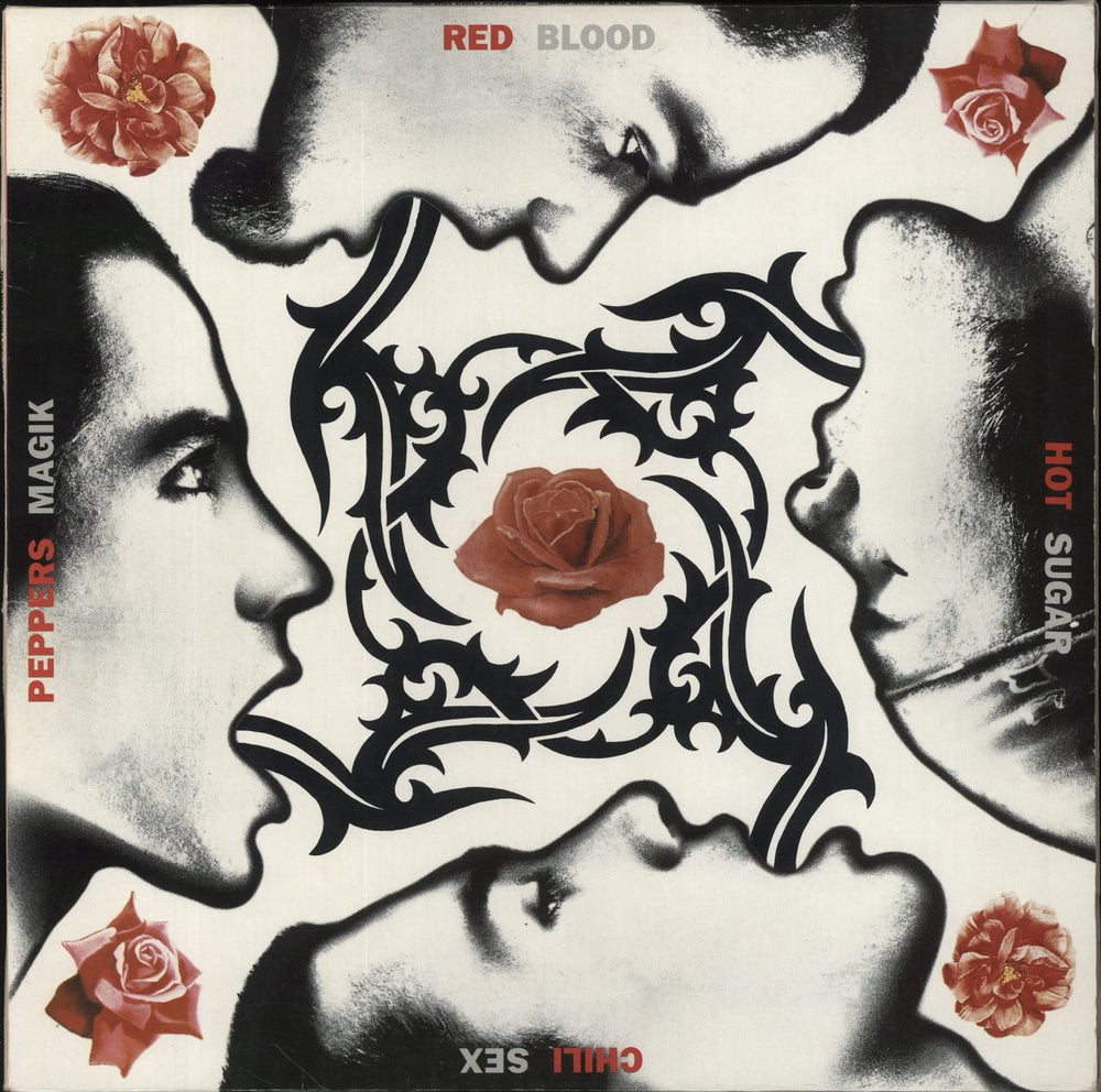 Red Hot Chili Peppers Blood Sugar Sex Magik + Inners UK 2-LP vinyl record set (Double LP Album) WX441