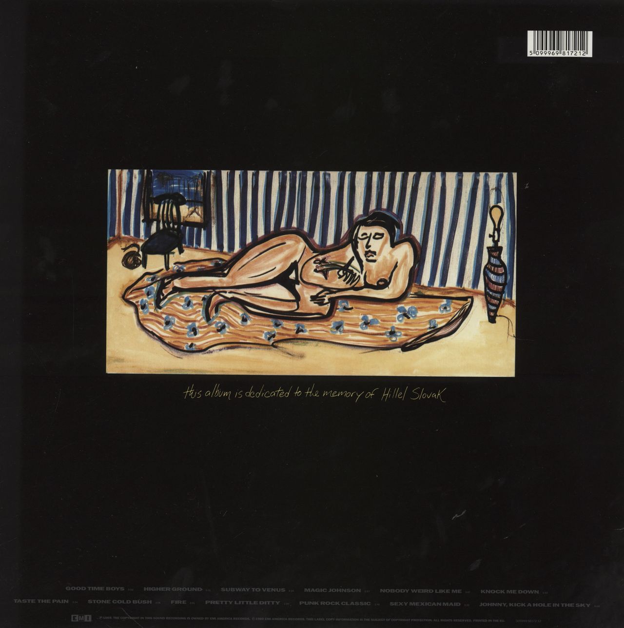 Red Hot Chili Peppers Mothers Milk - 180gram UK Vinyl LP