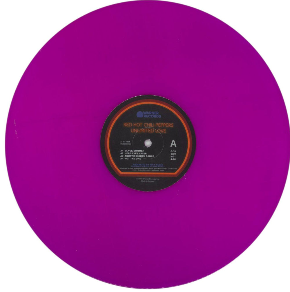 Red Hot Chili Peppers Unlimited Love - Purple & Gold Vinyl - EX UK 2-LP vinyl record set (Double LP Album) RHC2LUN852378