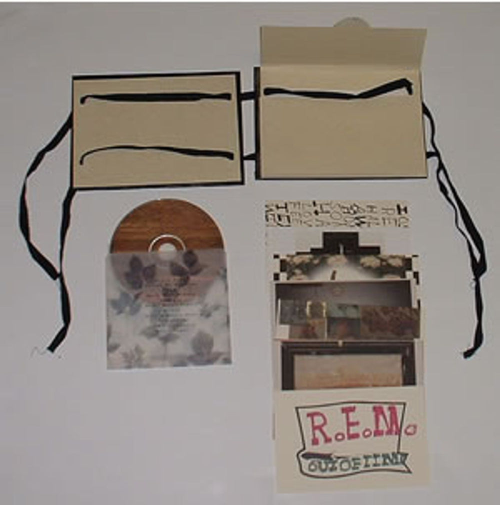 REM Out Of Time Portfolio Pack US CD album (CDLP) REMCDOU68318