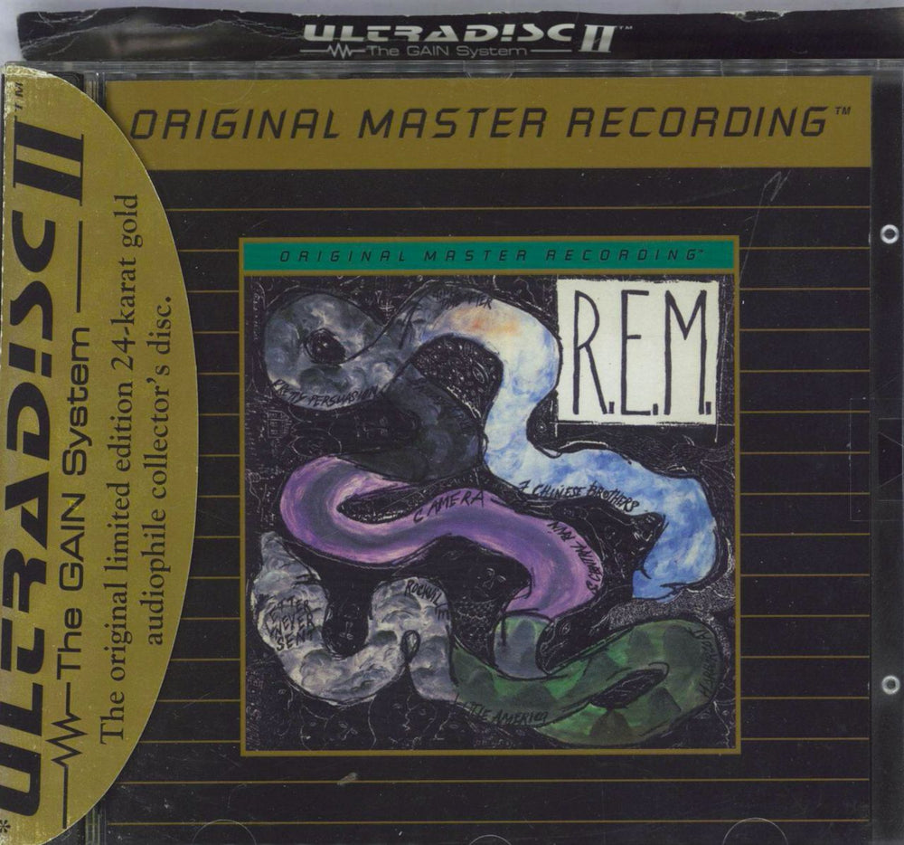 REM Reckoning - Gold US CD album (CDLP) UDCD677