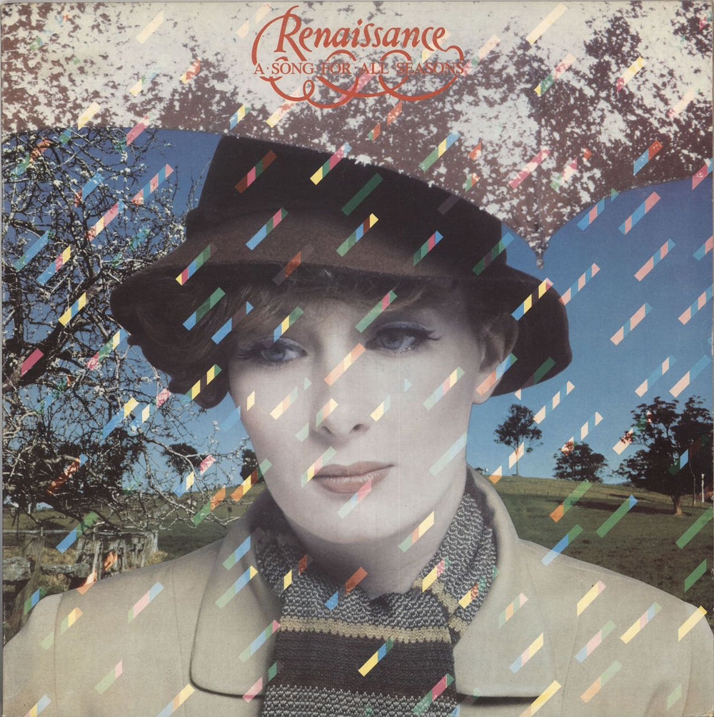 Renaissance A Song For All Seasons - 2nd + Poster - EX UK vinyl LP album (LP record) K56460