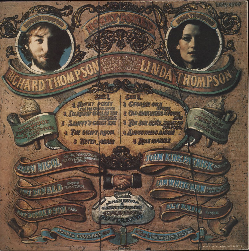 Richard & Linda Thompson Hokey Pokey - 1st - EX UK vinyl LP album (LP record)