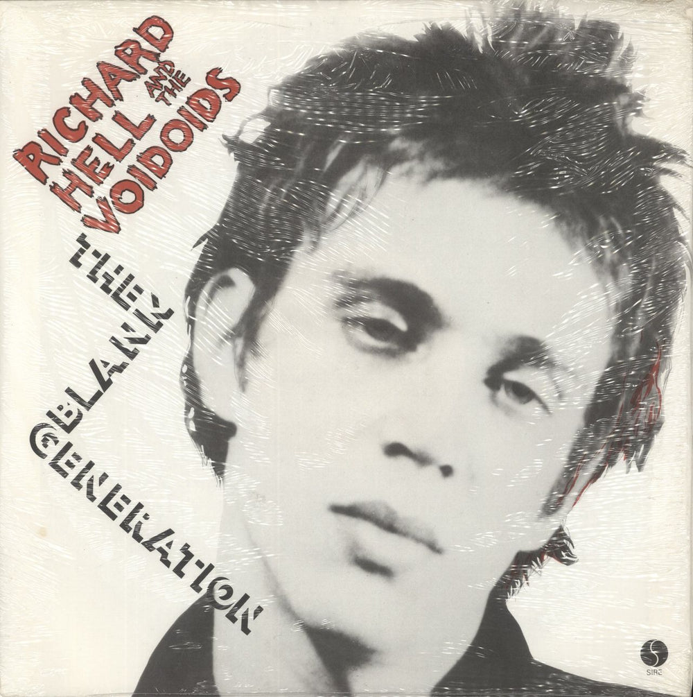 Richard Hell & Voidoids Blank Generation - Open Shrink Belgian 12" vinyl single (12 inch record / Maxi-single) 6078608