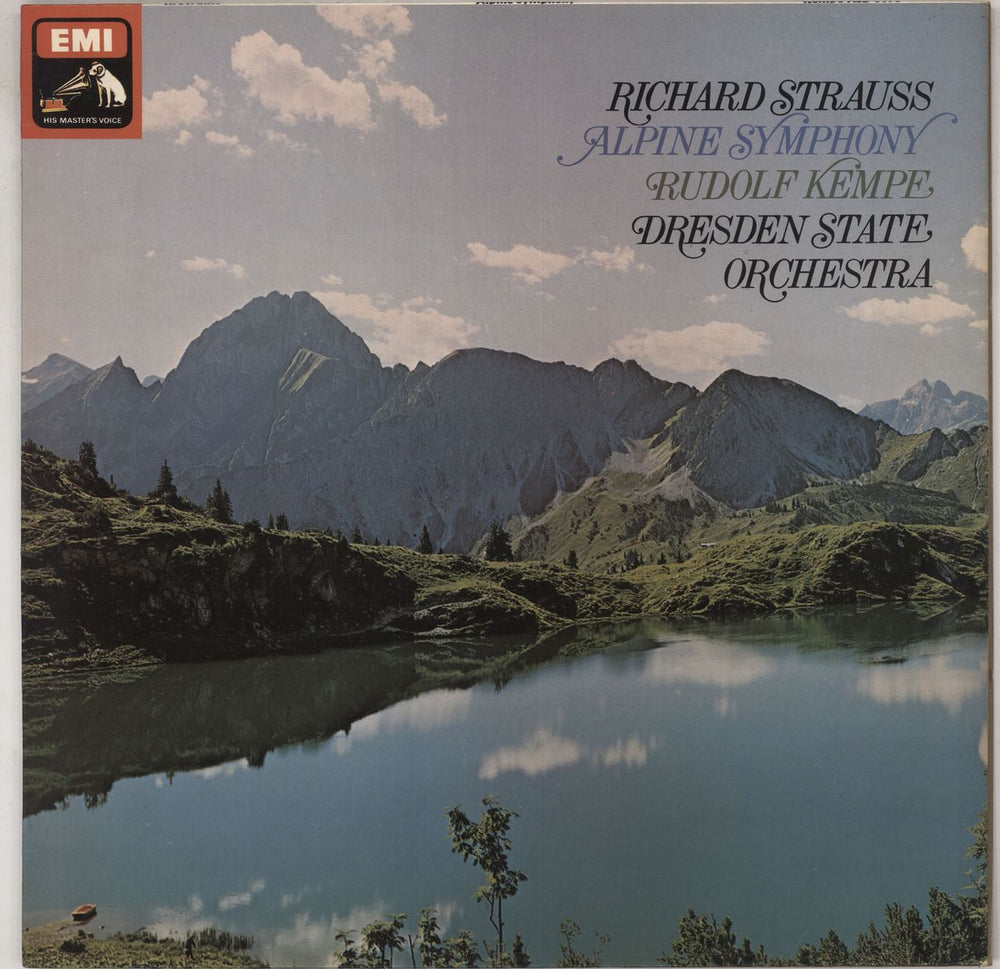 Richard Strauss Alpine Symphony UK vinyl LP album (LP record) ASD3173