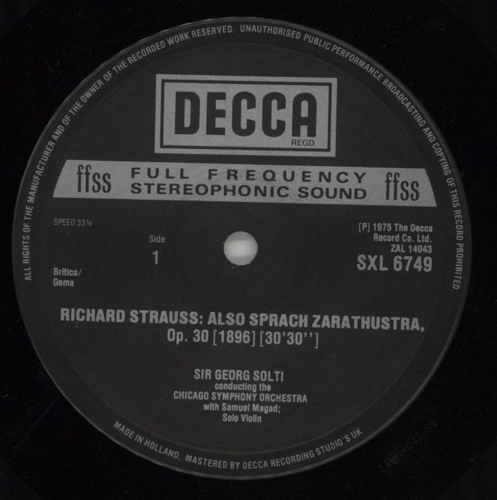 Richard Strauss The Richard Strauss Album UK vinyl LP album (LP record) RG6LPTH641642