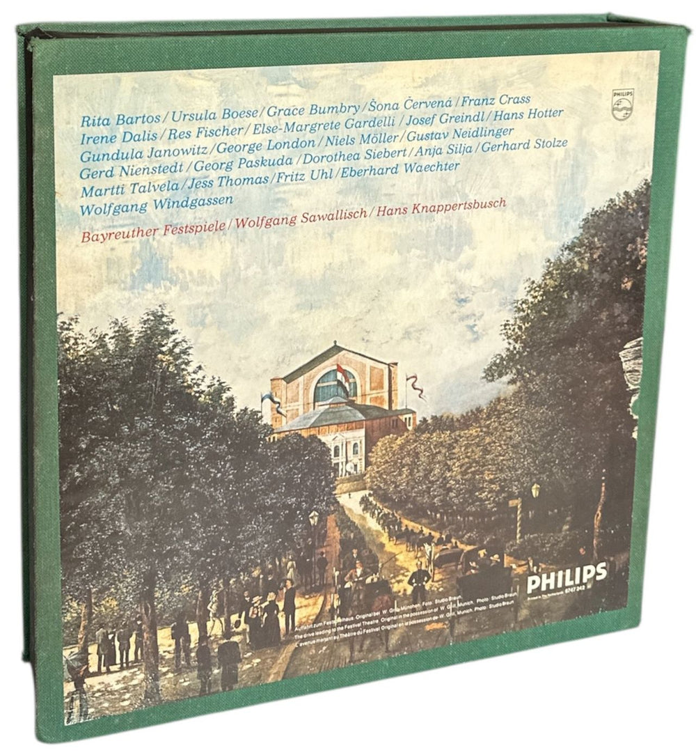 Richard Wagner Der Fliegende Holländer / Tannhäuser / Parsifal Dutch Vinyl Box Set