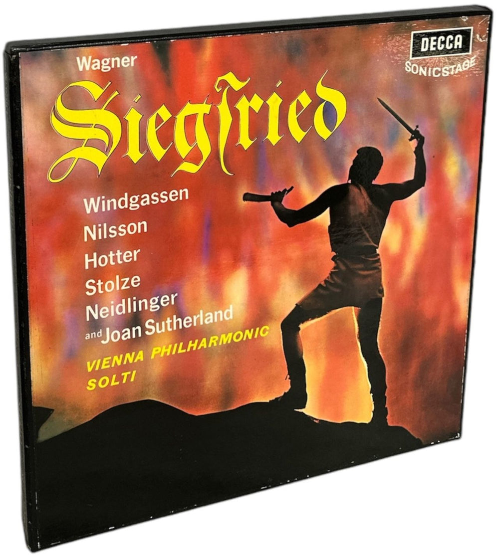 Richard Wagner Siegfried - EX UK Vinyl Box Set SET242/6