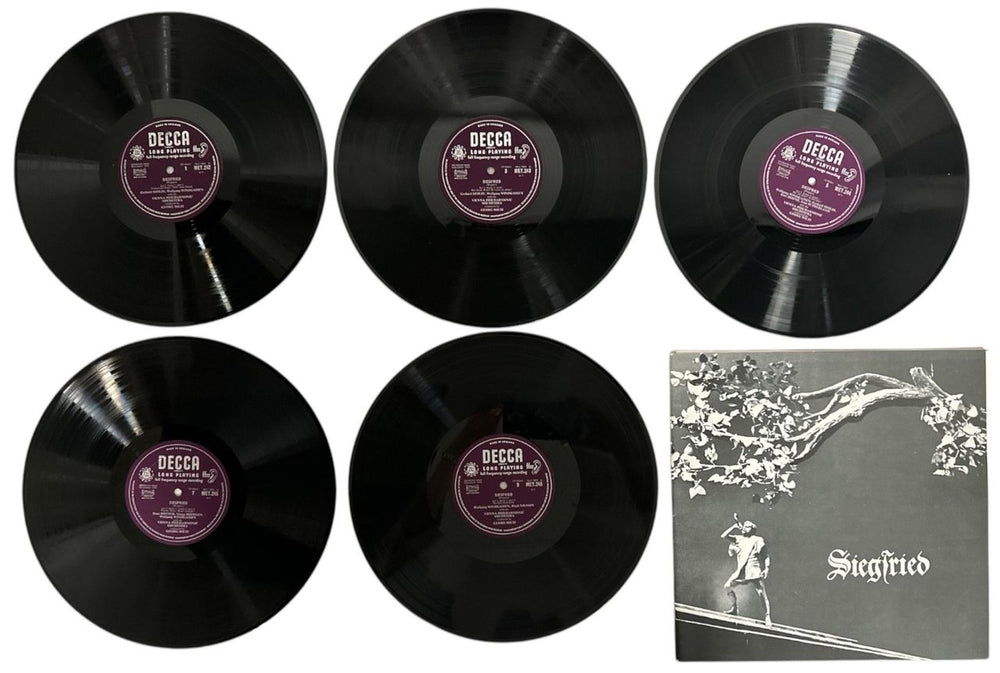 Richard Wagner Siegfried - Mono UK Vinyl Box Set WGXVXSI858260
