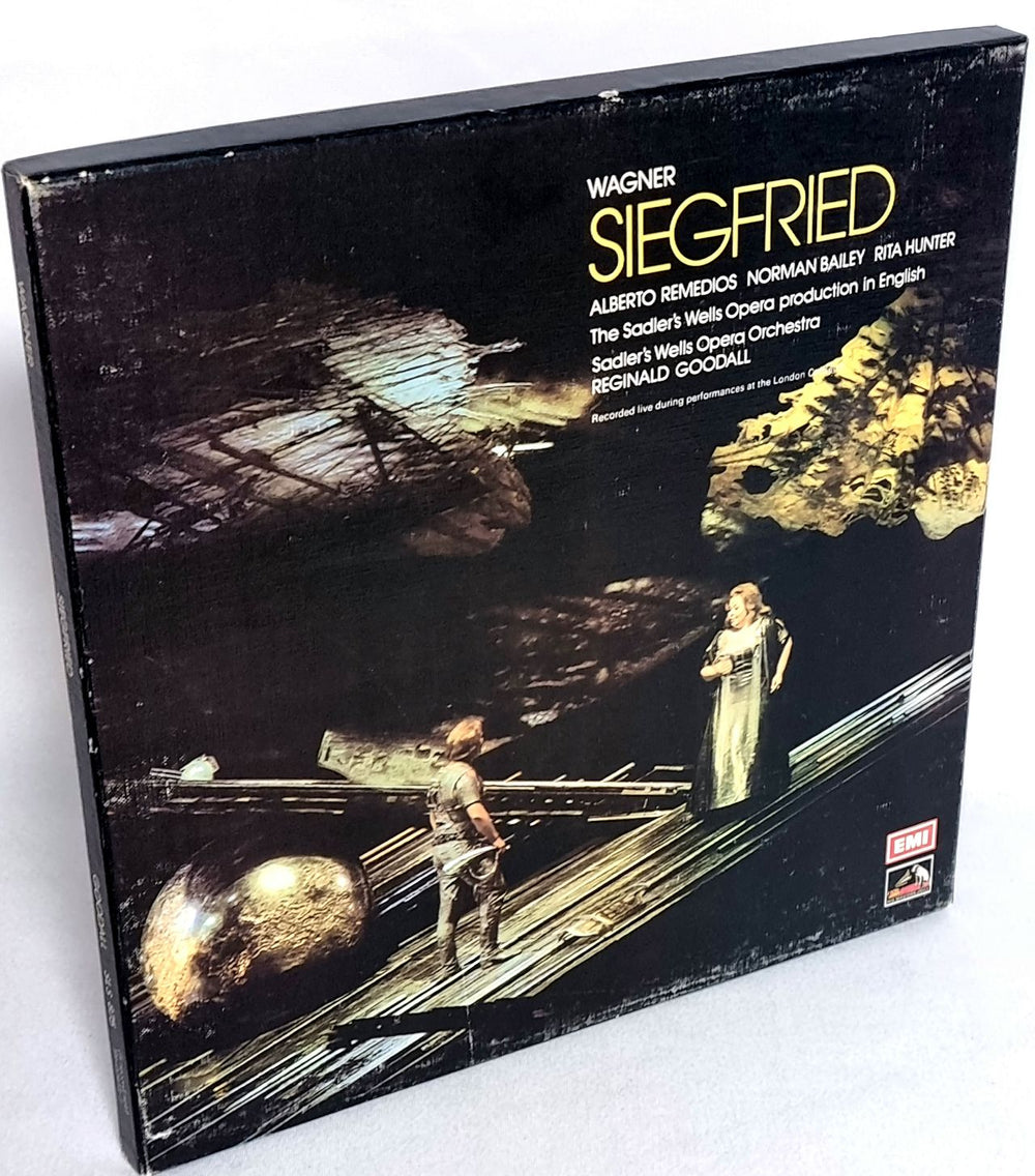 Richard Wagner Siegfried UK 5-LP vinyl album record set SLS875