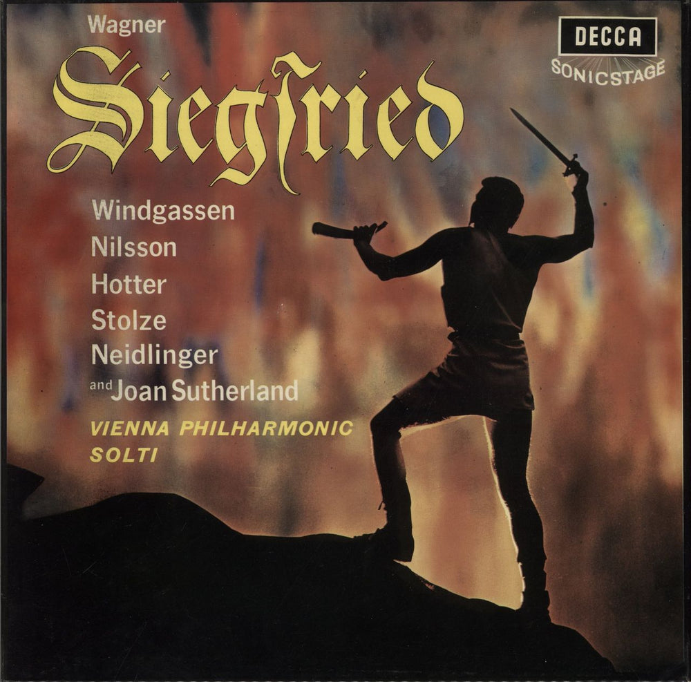 Richard Wagner Siegfried UK Vinyl Box Set SET242/6