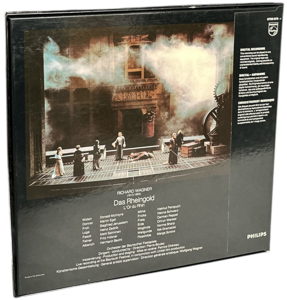Richard Wagner Wagner: Das Rheingold Dutch Vinyl Box Set