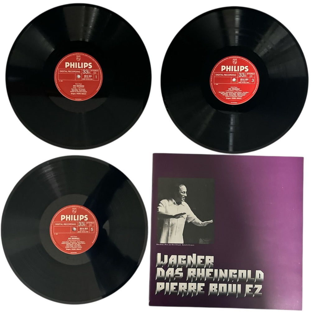 Richard Wagner Wagner: Das Rheingold Dutch Vinyl Box Set WGXVXWA879769