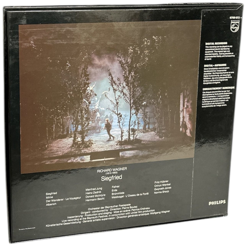 Richard Wagner Wagner: Siegfried German Vinyl Box Set