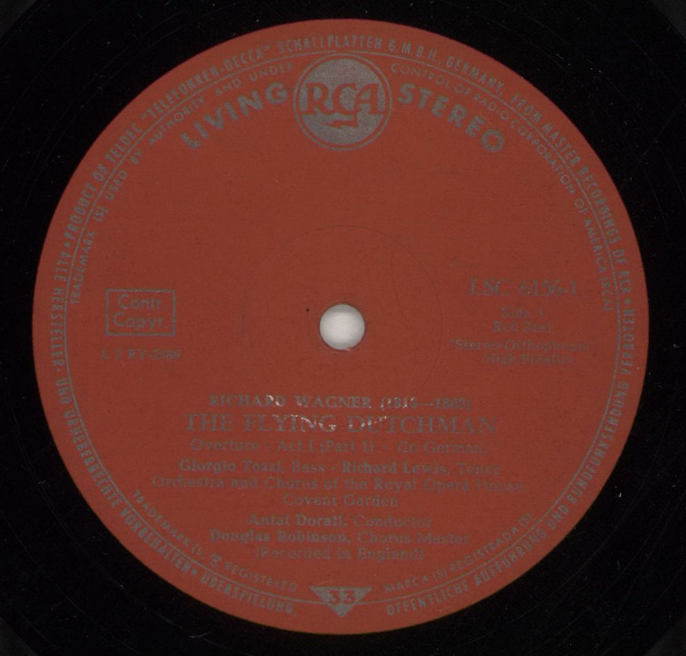 Richard Wagner Wagner: The Flying Dutchman German Vinyl Box Set WGXVXWA868112