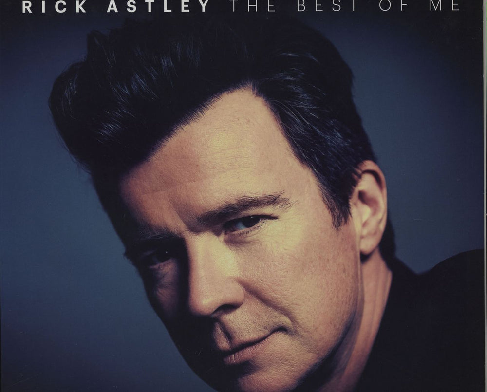 Rick Astley The Best Of Me - 180gm Blue Vinyl UK 2-LP vinyl record set (Double LP Album) 538537930