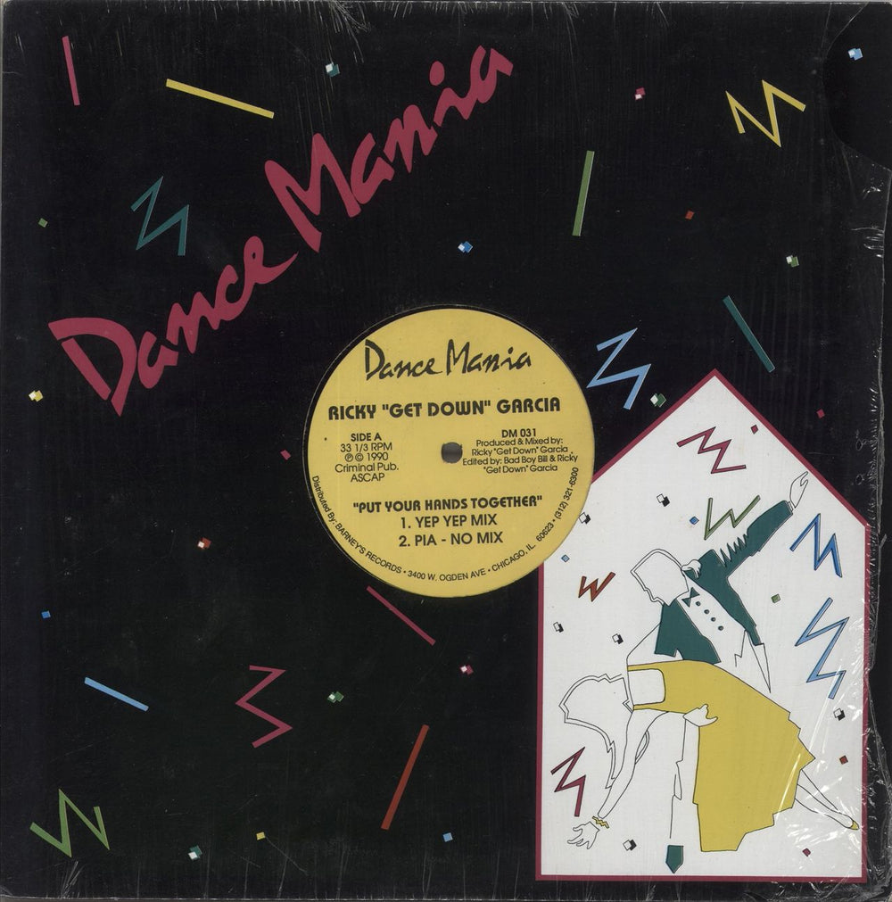 Rick Garcia Put Your Hands Together US 12" vinyl single (12 inch record / Maxi-single) DM031