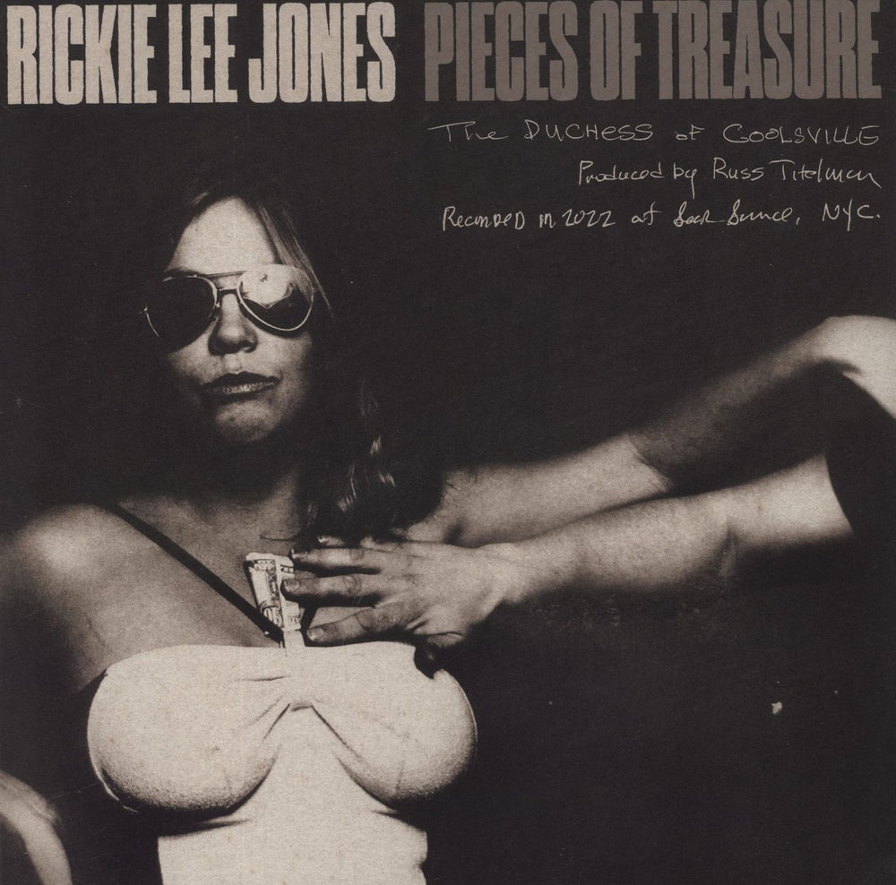 Rickie Lee Jones Pieces Of Treasure + Signed Insert - Sealed UK vinyl LP album (LP record) 538877621