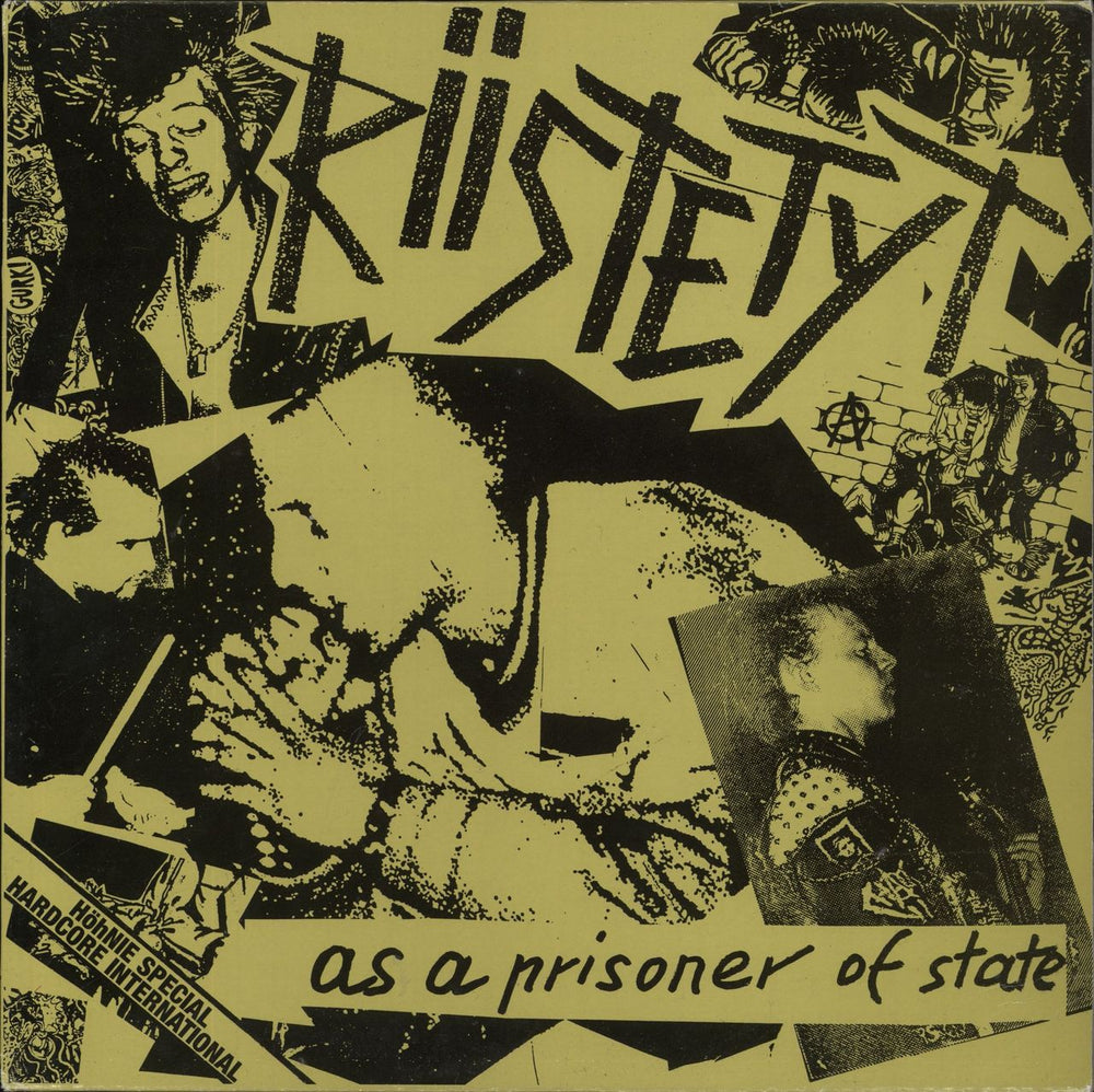 Riistetyt As A Prisoner Of State German vinyl LP album (LP record) HO64