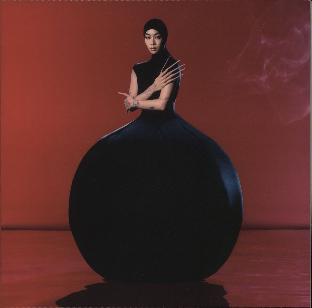 Rina Sawayama Hold The Girl - Ice White Vinyl UK vinyl LP album (LP record) DH01442