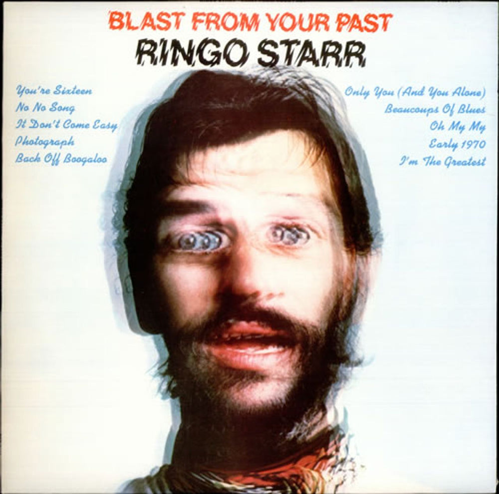 Ringo Starr Blast From Your Past UK vinyl LP album (LP record) PCS7170