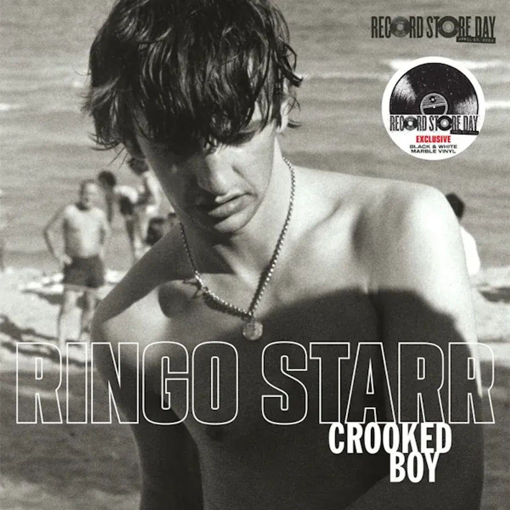 Ringo Starr Crooked Boy EP - Black & White Marble Vinyl - RSD 2024 - Sealed UK 12" vinyl single (12 inch record / Maxi-single) 00602465142549