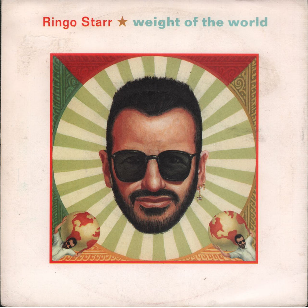 Ringo Starr Weight Of The World - EX German 7" vinyl single (7 inch record / 45) 115392