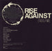 Rise Against Endgame - Clear Vinyl US vinyl LP album (LP record)