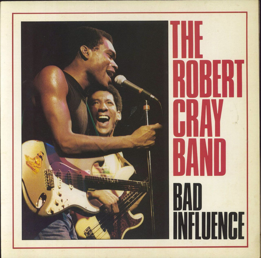 Robert Cray Bad Influence UK vinyl LP album (LP record) FIEND23