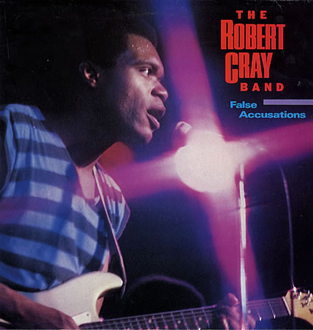 Robert Cray False Accusations UK vinyl LP album (LP record) FIEND43