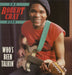 Robert Cray Who's Been Talkin' UK vinyl LP album (LP record) CLM101