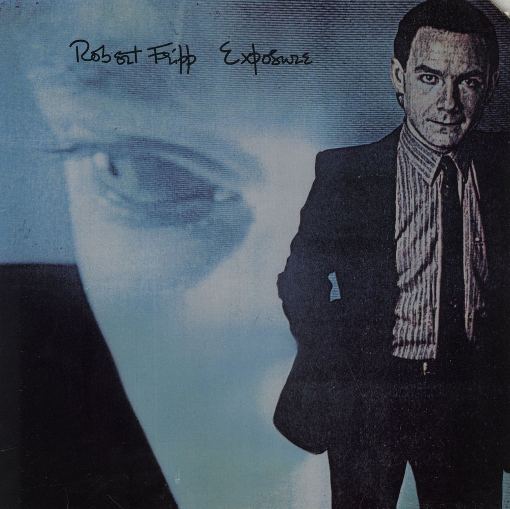 Robert Fripp Exposure  - Deletion Cut UK vinyl LP album (LP record) EGLP101