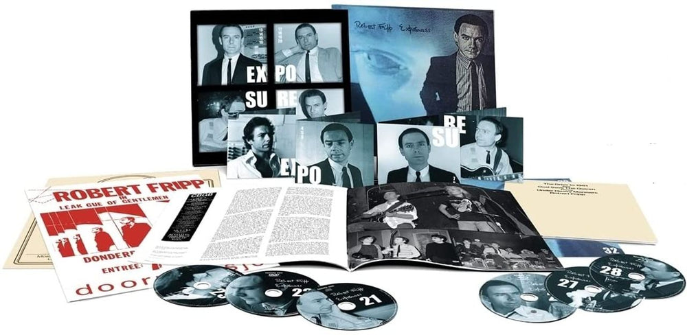 Robert Fripp Exposures - 25CD/3DVD/4Blu-Ray Disc Deluxe Edition - Sealed UK CD Album Box Set RFBX101