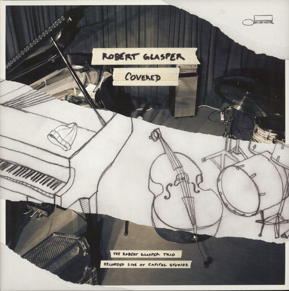 Robert Glasper Covered - 180 Gram UK 2-LP vinyl record set (Double LP Album) B002285701